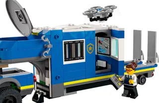 Mobiele commandowagen van de politie