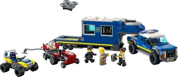 Mobiele commandowagen van de politie