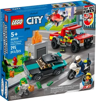 Fire Rescue & Police Chase