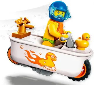 Badewannen-Stuntbike