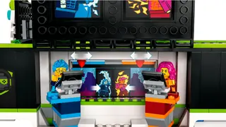 Camion de tournoi de jeux