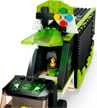 Camion de tournoi de jeux