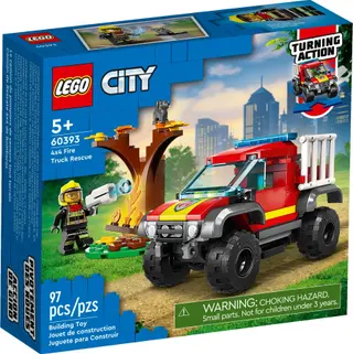 4x4-Feuerwehrwagen-Rettung
