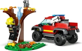 4x4-Feuerwehrwagen-Rettung