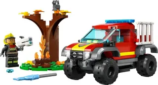 Camion de pompiers 4x4 de sauvetage