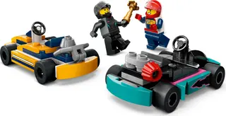 Karts et pilotes de course