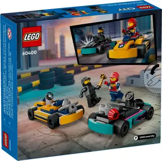 Karts et pilotes de course