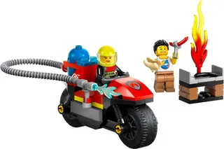 Feuerwehr-Rettungsmotorrad