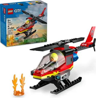 Hélicoptère de secours incendie