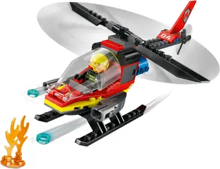 Hélicoptère de secours incendie
