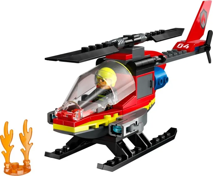 Hélicoptère de secours incendie