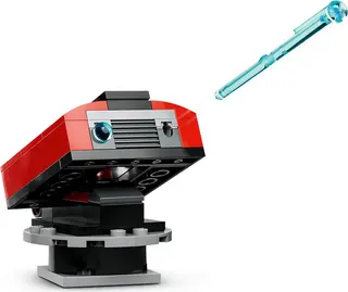 Feuerwache mit Feuerwehrwagen