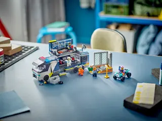 Mobiel forensisch laboratorium van de politie