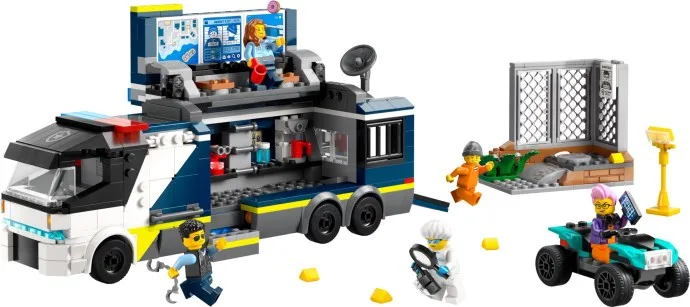 Mobiel forensisch laboratorium van de politie
