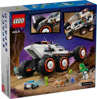 Space Explorer Rover and Alien Life