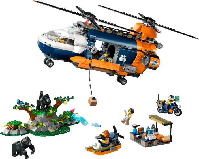 Dschungel-Explorer-Hubschrauber