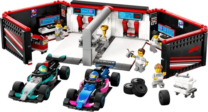 Garage F1 & Mercedes-AMG & Alpine