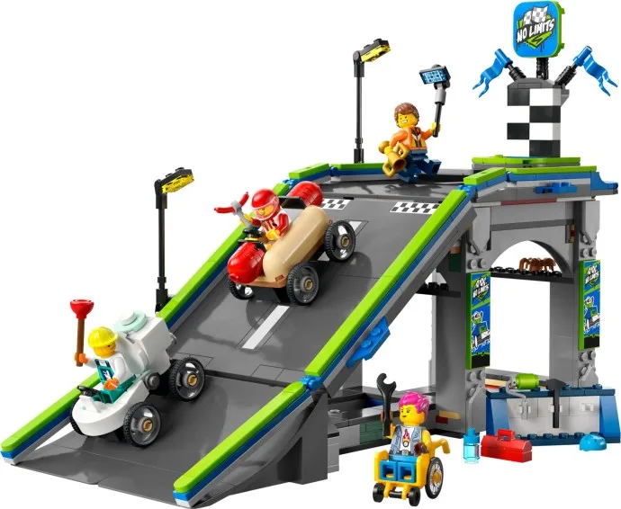 No Limits : Piste de rampes pour voitures de course