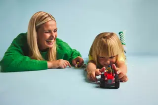 Traktor mit Anhänger
