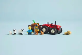 Traktor mit Anhänger