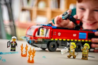 Flughafenfeuerwehrwagen