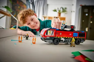 Flughafenfeuerwehrwagen