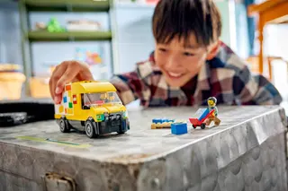 De LEGO-bus