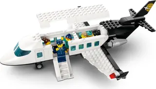 Flughafen mit Flugzeug
