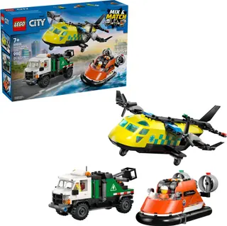 Flugzeug, Service-LKW & Luftkissenfahrzeug-Remix