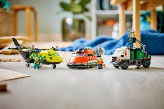 Flugzeug, Service-LKW & Luftkissenfahrzeug-Remix