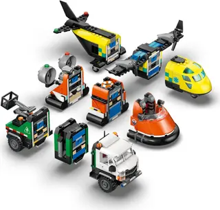 Flugzeug, Service-LKW & Luftkissenfahrzeug-Remix