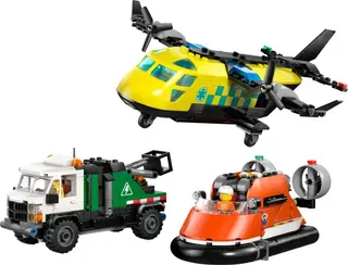 Flugzeug, Service-LKW & Luftkissenfahrzeug-Remix