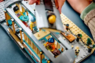 Tramway de plage classique
