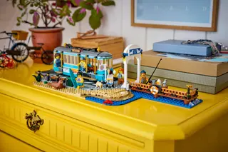 Tramway de plage classique
