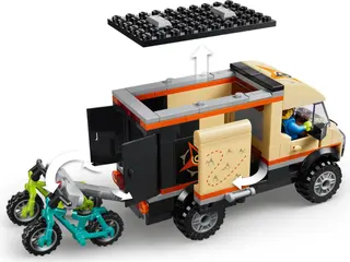Camionnette d'aventure en VTT