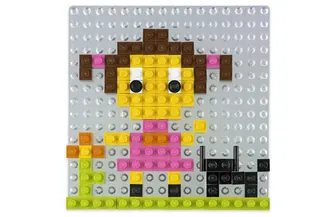 A World of LEGO Mosaic