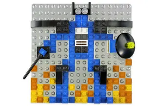 A World of LEGO Mosaic