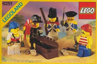 Piraten-Minifiguren