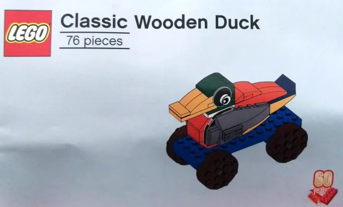 Klassische Holzente