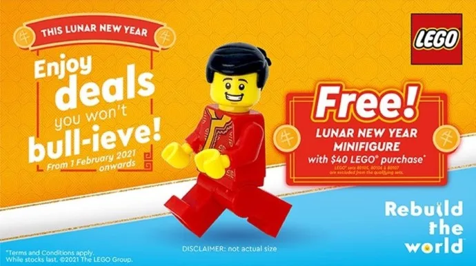 Minifiguur voor Chinees Nieuwjaar