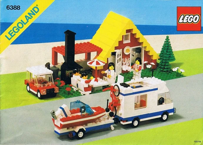 Maison de vacances avec camping-car