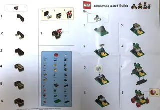 Construction de Noël 4 en 1