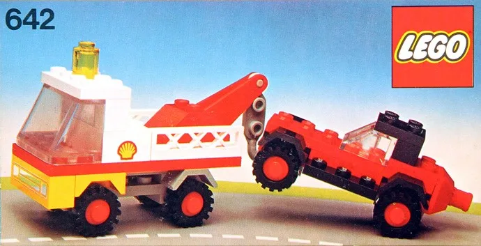 Abschleppwagen und Auto