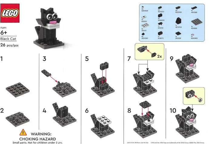 Schwarze Katze
