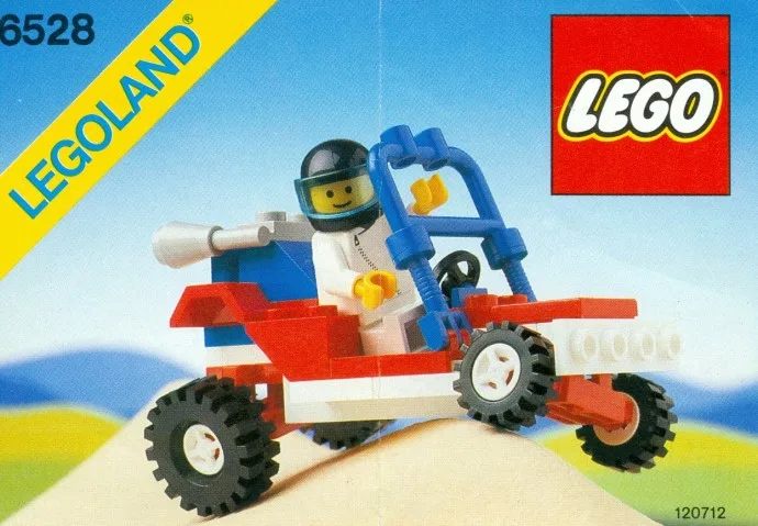 Sandsturm-Rennfahrer
