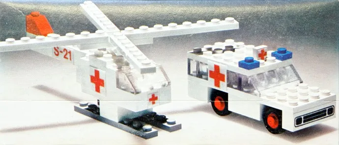 Ambulance et hélicoptère