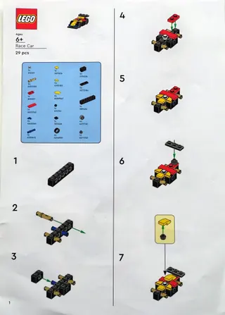 F1 Race Car M&T