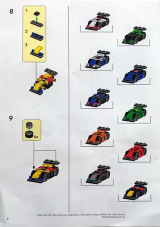 F1 Race Car M&T