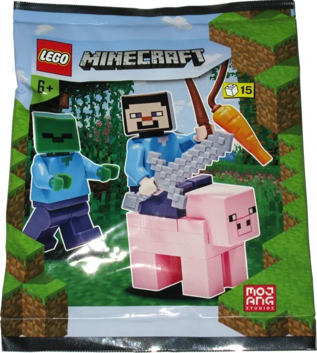 Steve, Zombie und Schwein