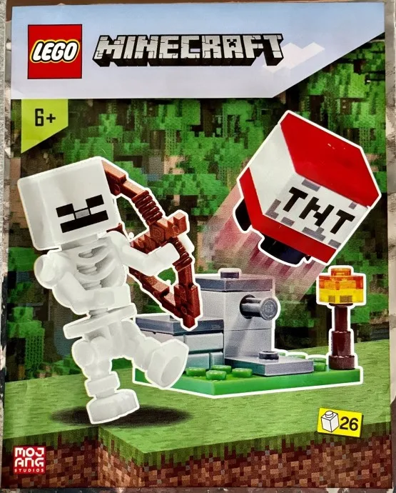 Lanceur de TNT et squelette